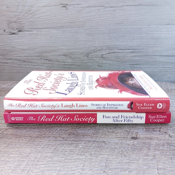 The Red Hat Society Bundle of 2 Books Hard and Paperback Inspirational - Picture 7 of 11